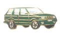 Range Rover Green 4 X 4 Motorcar Quality Enamel Lapel Pin Badge image 0