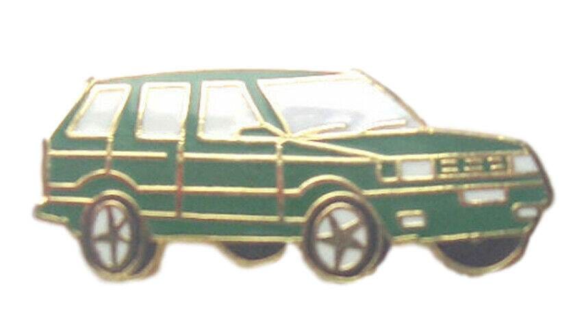 Range Rover Green 4 X 4 Motorcar Quality Enamel Lapel Pin Badge image 0