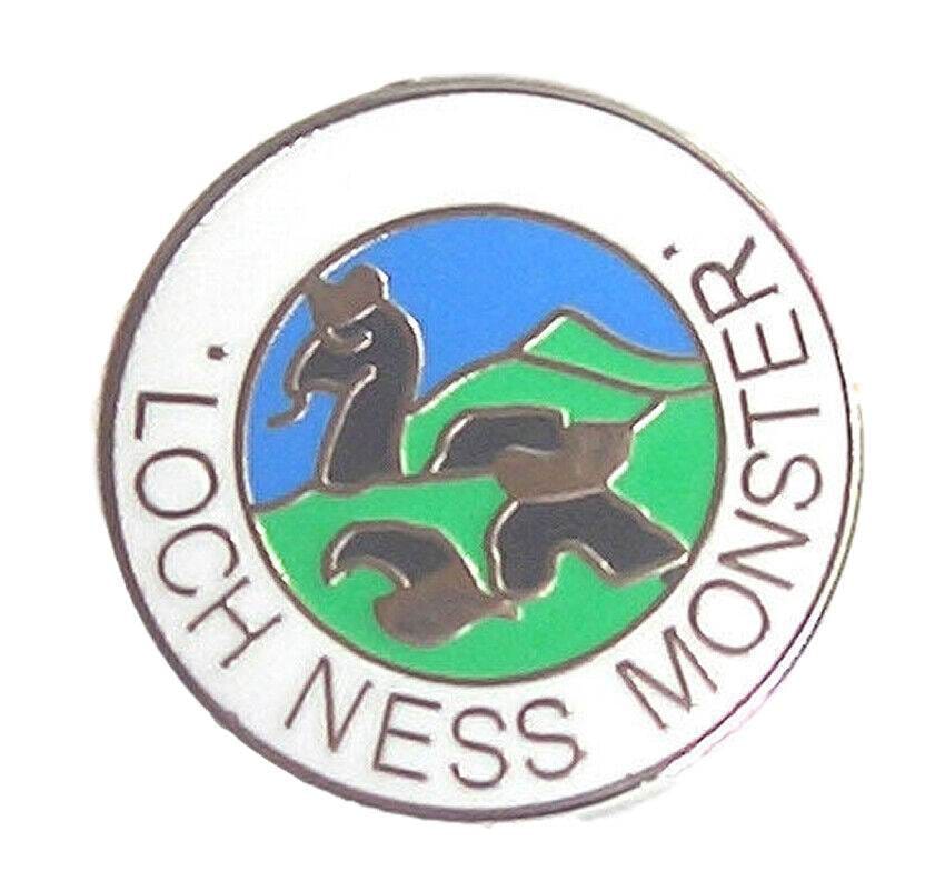 Loch Ness Monster Quality Enamel Lapel Pin Badge image 0