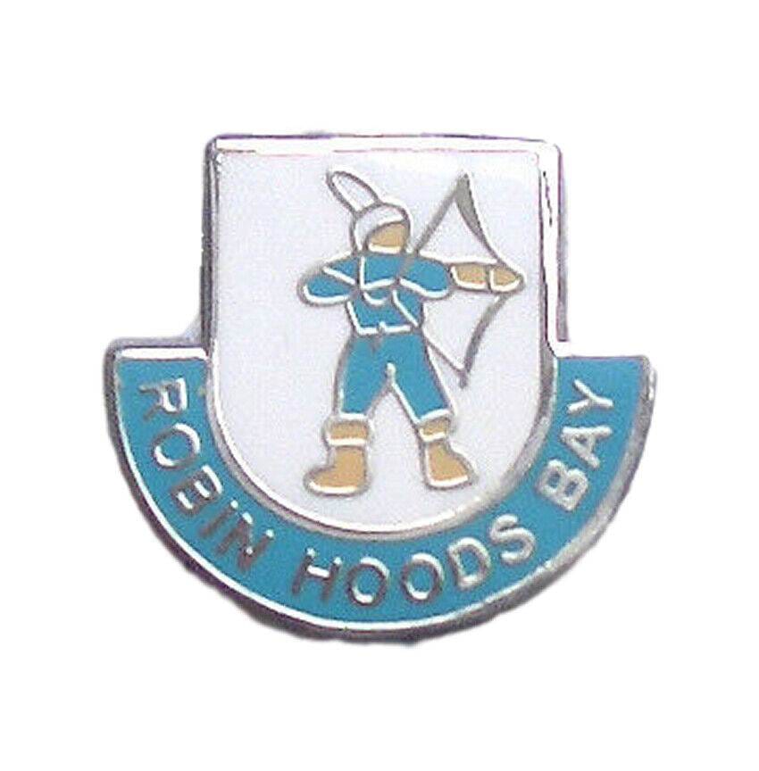 Robin Hoods Bay Quality Enamel Lapel Pin Badge image 0
