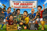 Agility Boot & Ball Resin Football Trophy | Free Engraving 95mm