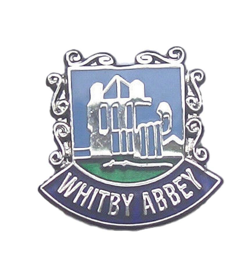 Whitby Abbey Quality Enamel Lapel Pin Badge image 0
