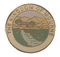 The Kingdom Of Mourne Quality Enamel Lapel Pin Badge image 0