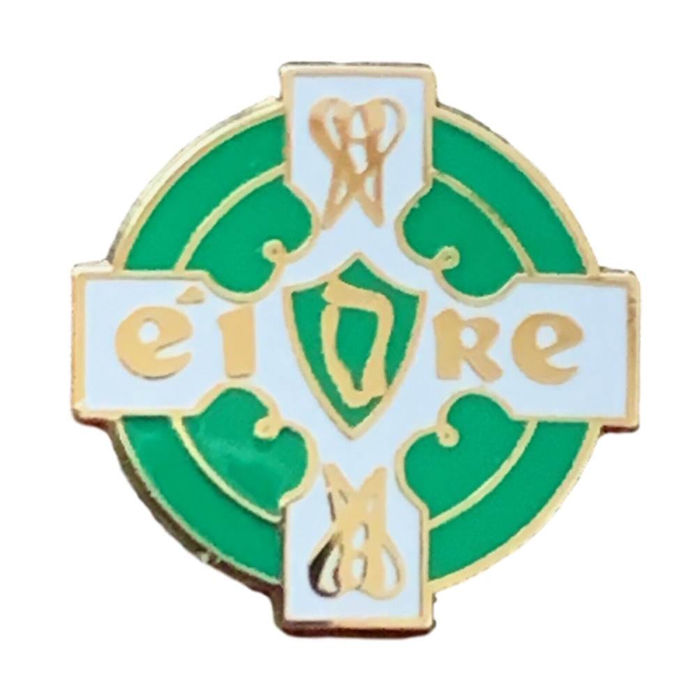 Ireland Eire Round Quality Enamel Lapel Pin Badge T706 image 0