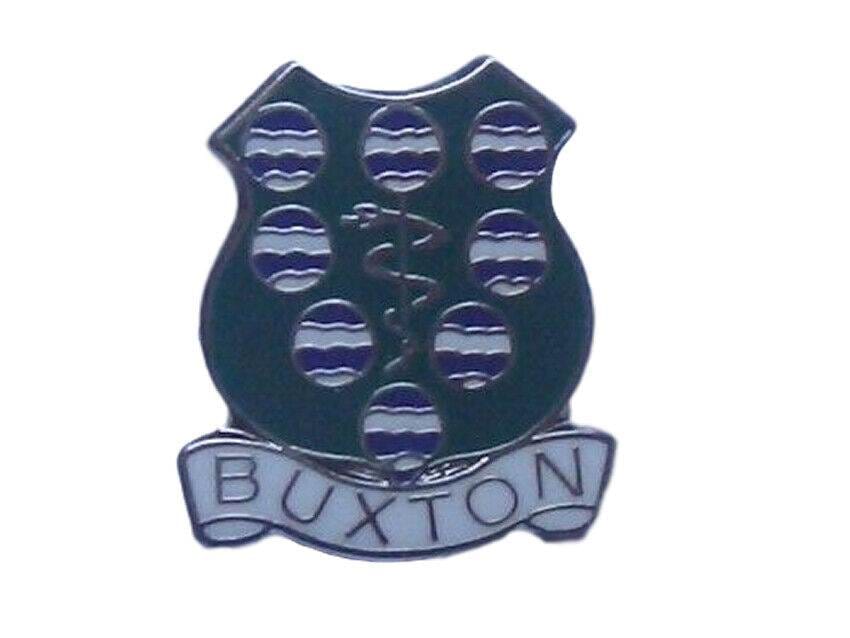 Buxton UK Quality Enamel Lapel Pin Badge image 0