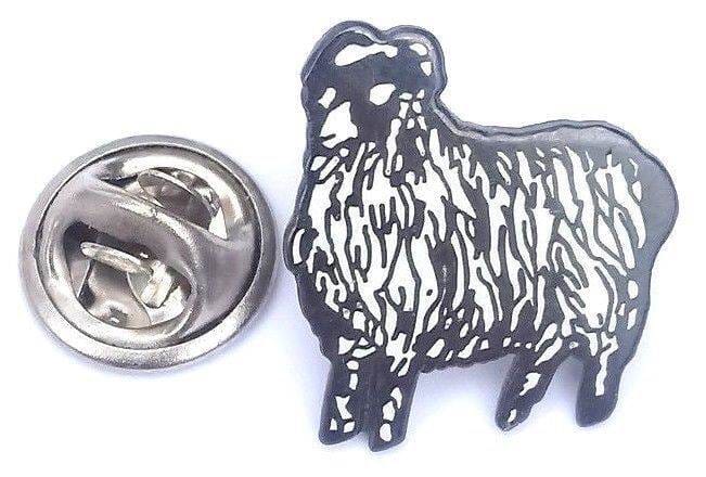 RAM SHEEP EWE DERBY THE RAMS QUALITY HARD ENAMEL LAPEL PIN BADGE image 1