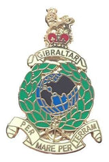The Royal Marines Crest British Royal Navy - MOD Approved Enamel Lapel Pin Badge image 0