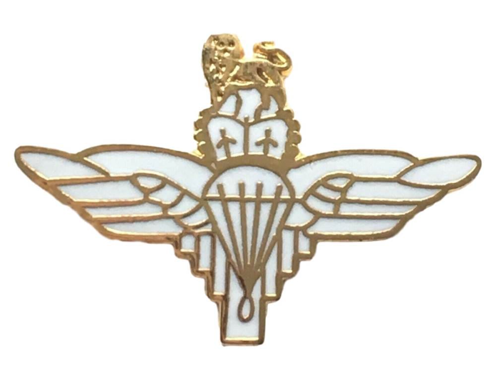 Parachute Regiment Paras Wings Royal Air Force Military Enamel Lapel Pin Badge image 0