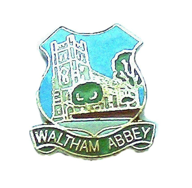 Waltham Abbey Quality Enamel Lapel Pin Badge image 0