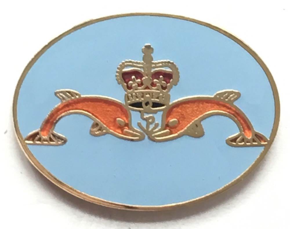 Royal Navy Sub Mariners Military Enamel Lapel Pin Badge image 0