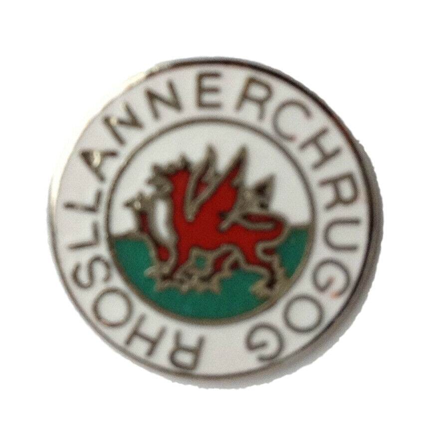 Rhosllannerchrugog Wales Quality Enamel Lapel Pin Badge image 0