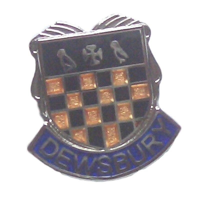 Dewsbury Quality Enamel Lapel Pin Badge image 0