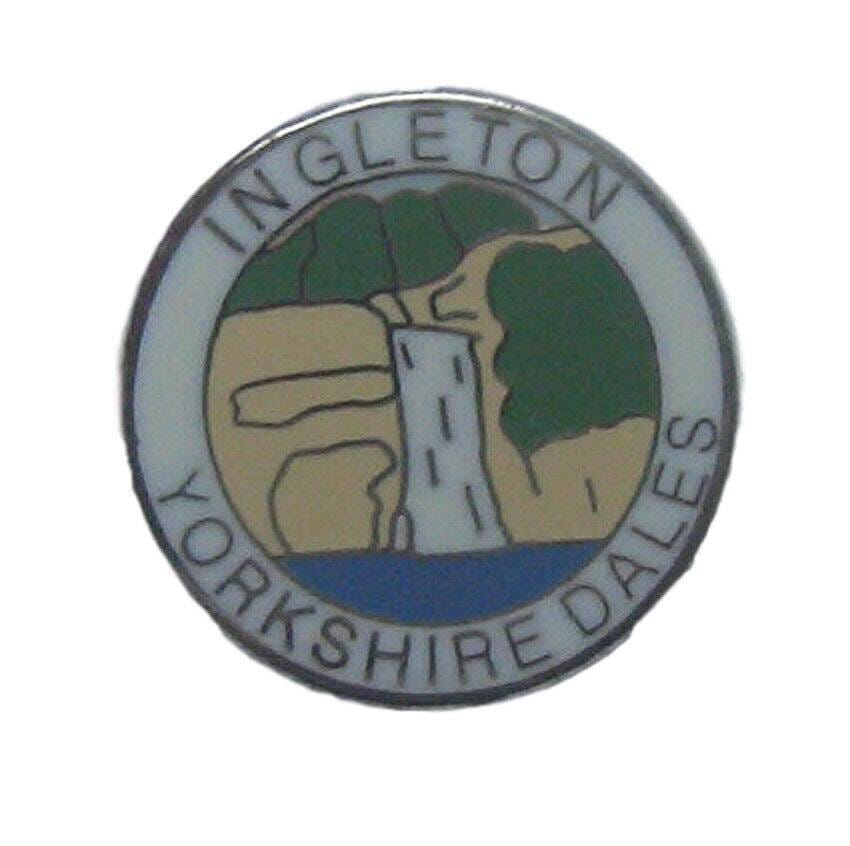 Ingleton Yorkshire Dales Quality Enamel Lapel Pin Badge image 0