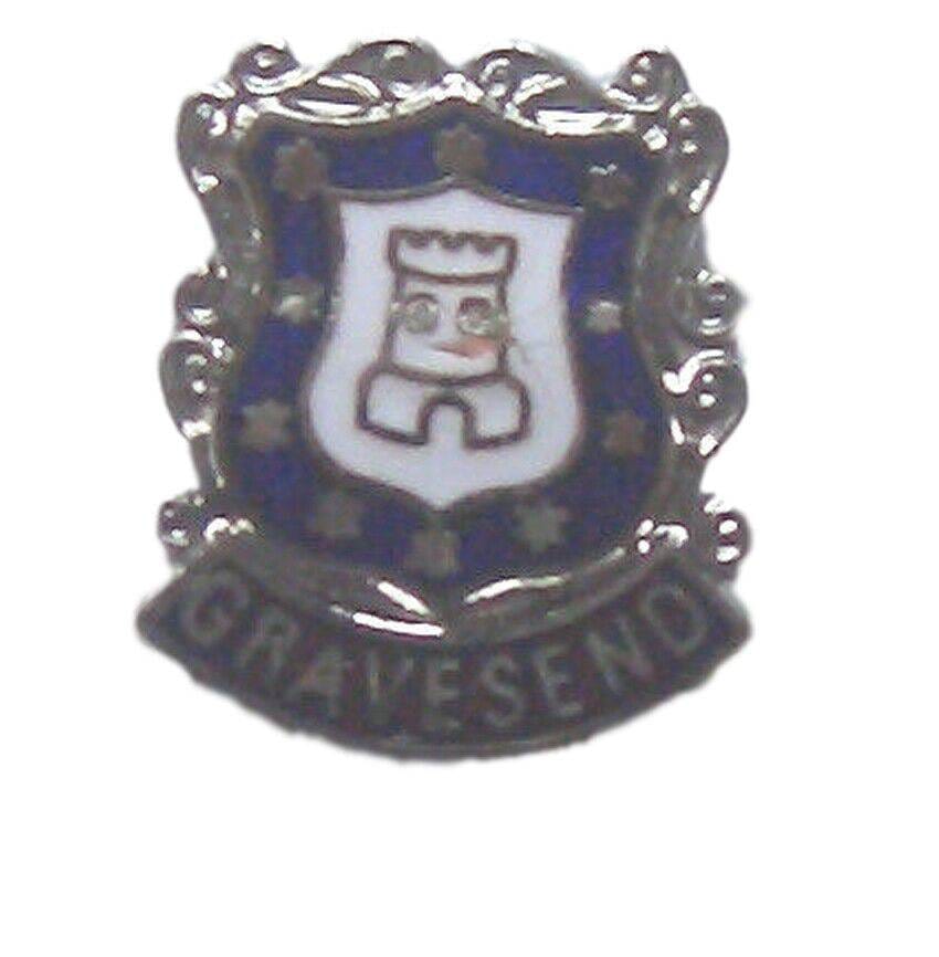 Gravesend Quality Enamel Lapel Pin Badge image 0