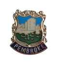 Pembroke Wales Quality Enamel Lapel Pin Badge image 0