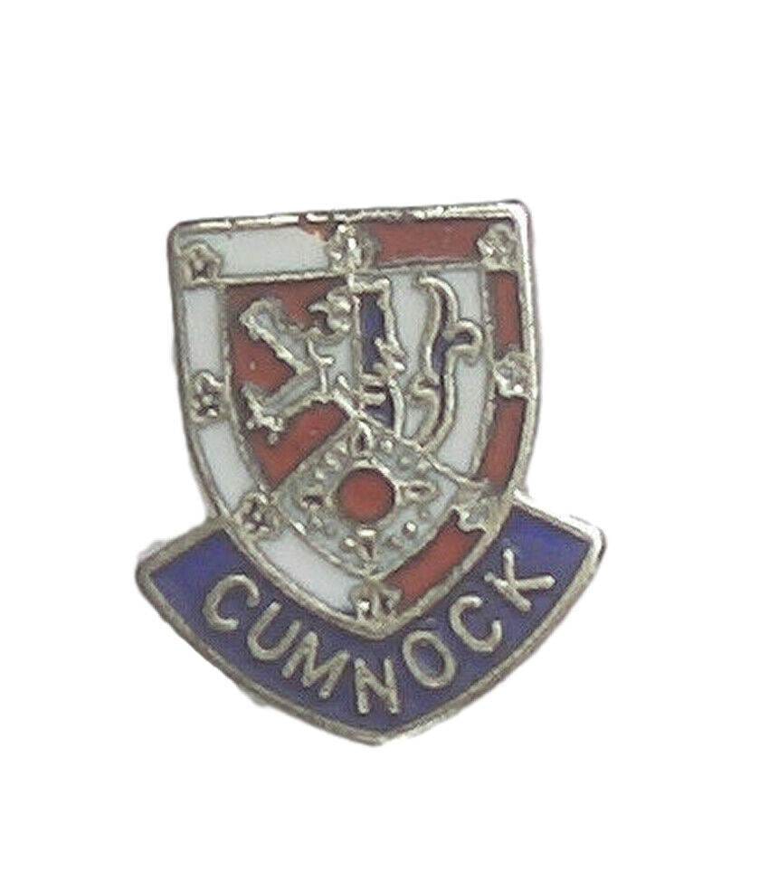 Cumnock Small Quality Enamel Lapel Pin Badge image 0