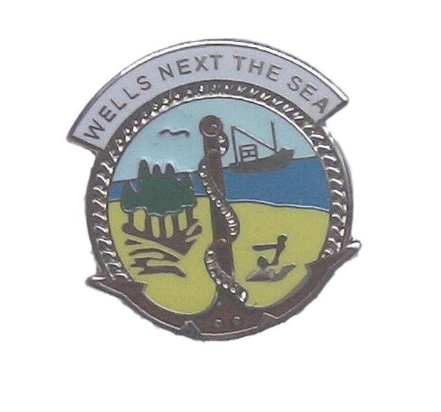 Wells Next The Sea In Norfolk Quality Enamel Lapel Pin Badge image 0