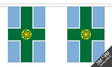 Flagmania Derbyshire Bunting, 9 metre bunting