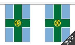 Flagmania Derbyshire Bunting, 9 metre bunting