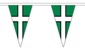 Flagmania Devon Triangle Bunting 20 metre bunting
