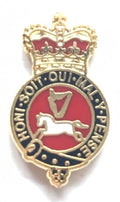 Queen's Own Hussars Regiment - MOD Military Approved Army Enamel Badge image 0
