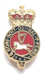 Queen's Own Hussars Regiment - MOD Military Approved Army Enamel Badge image 0