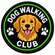 Dog Walking Club 80mm embroidered patch