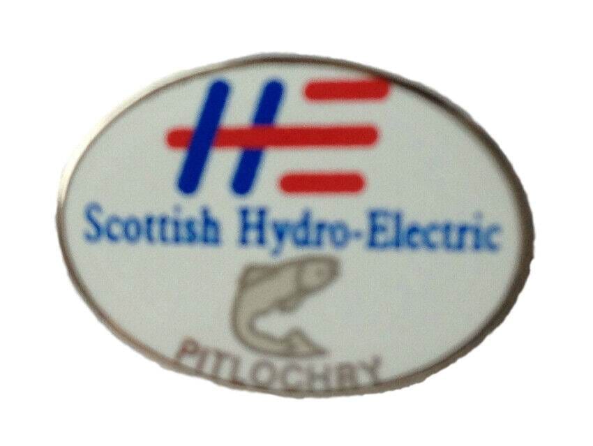 Scottish Hydro-Electric Pitlochry Quality Enamel Lapel Pin Badge image 0