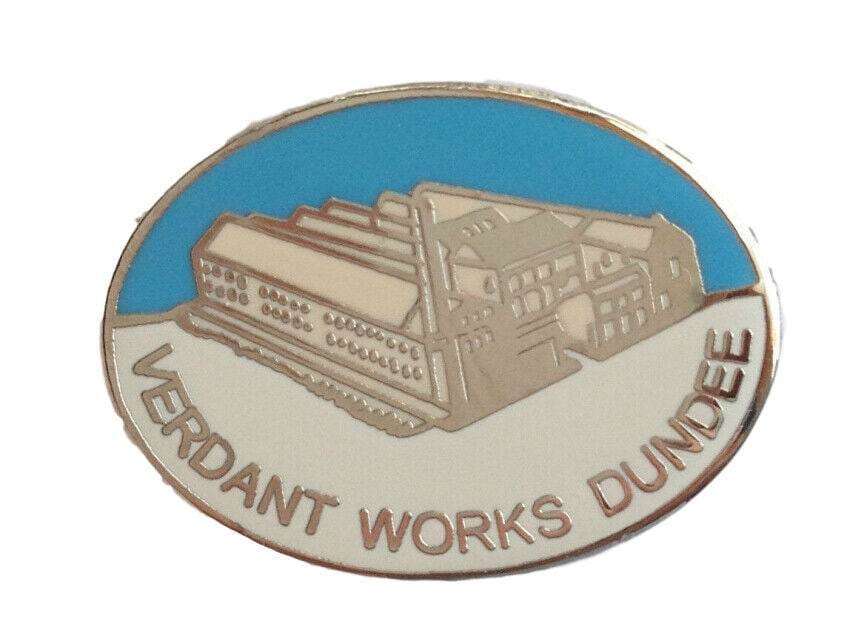 Verdant Works Dundee Scotland Quality Enamel Lapel Pin Badge image 0