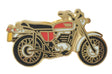 Classic B.S.A. Super bike Sports Bike Motorbike Biker Enamel Lapel Pin Badge image 0