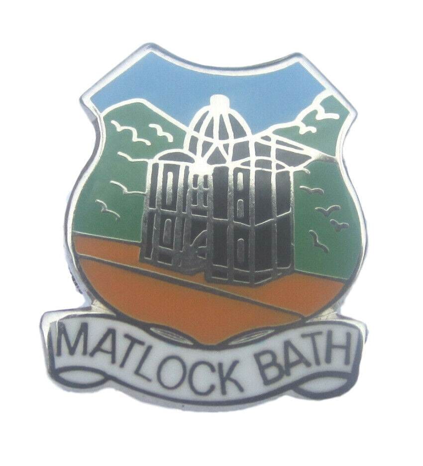 Matlock Bath Quality Enamel Lapel Pin Badge image 0