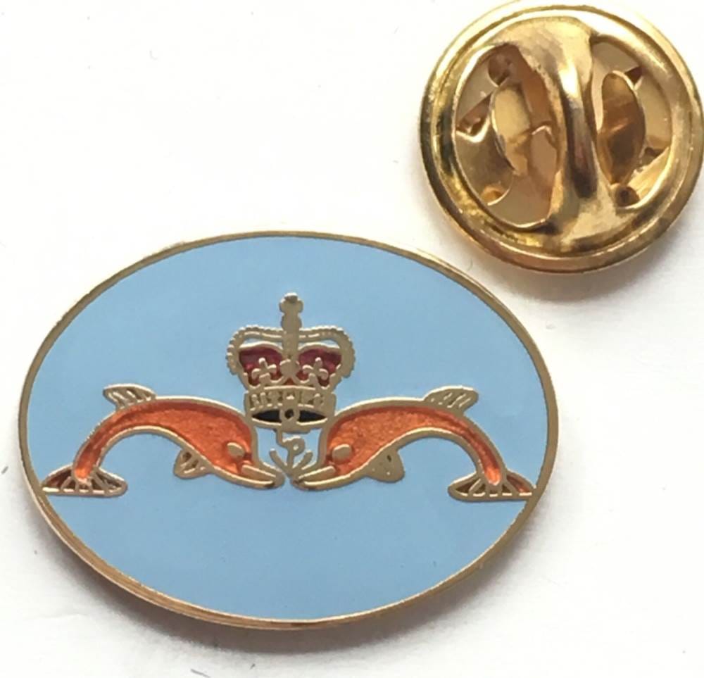 Royal Navy Sub Mariners Military Enamel Lapel Pin Badge image 1