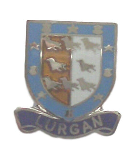 Lurgan Town Coat Of Arms Quality Enamel Lapel Pin Badge image 0