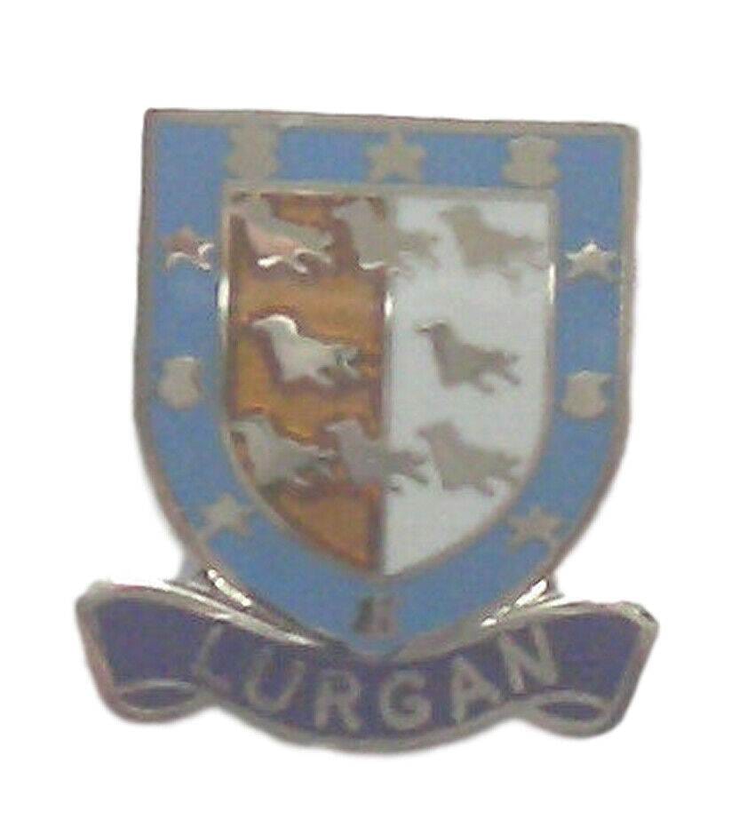 Lurgan Town Coat Of Arms Quality Enamel Lapel Pin Badge image 0