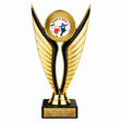 Rock and Roll economy trophy 195mm with plastic top and marble base
