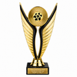 Dog Breeds economy trophy 195mm with plastic top and marble base