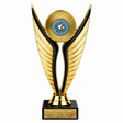 Outstanding Achievement economy trophy 195mm with plastic top and marble base