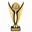 Table Tennis Serve economy trophy 195mm with plastic top and marble base