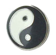 Ying Yang Hard High Quality Enamel Lapel Pin Badge image 0