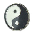 Ying Yang Hard High Quality Enamel Lapel Pin Badge image 0