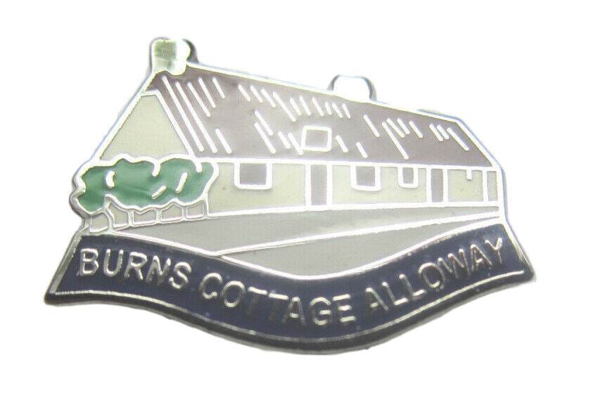Burns Cottage Alloway Quality Enamel Lapel Pin Badge image 0