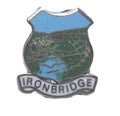 Iron Bridge Shropshire Enamel Lapel Pin Badge image 0