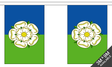 Flagmania East Riding of Yorkshire Bunting, 9 metre bunting