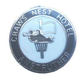 Craws Nest Hotel Anstruther Quality Enamel Lapel Pin Badge (Design 2) image 0