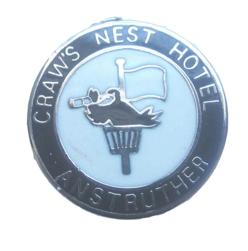 Craws Nest Hotel Anstruther Quality Enamel Lapel Pin Badge (Design 2) image 0