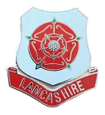 Lancashire Red Rose England Enamel Lapel Pin Badge T626 image 2