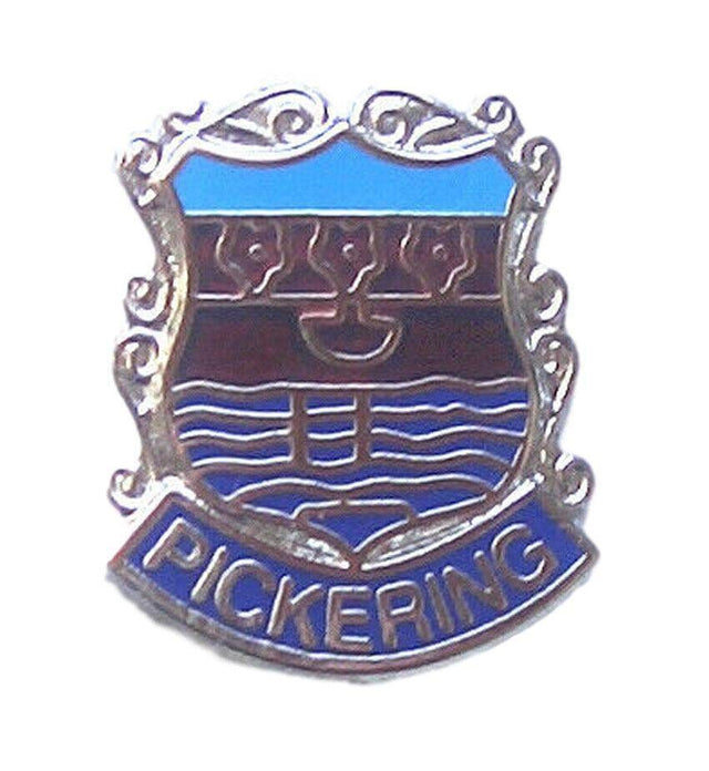 Pickering North Yorkshire Gateway To The Moors Quality Enamel Lapel Pin Badge image 0