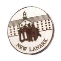 New Lanark UK Quality Enamel Lapel Pin Badge image 0