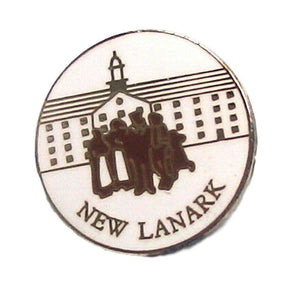 New Lanark UK Quality Enamel Lapel Pin Badge image 0