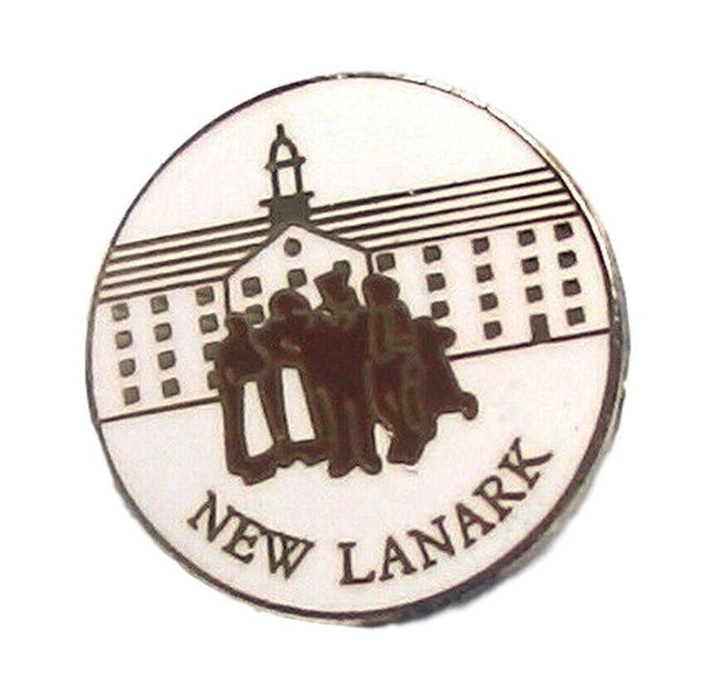 New Lanark UK Quality Enamel Lapel Pin Badge image 0
